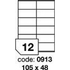 RAYFILM Štítky 105x48 univerzálne biele *R01000913A, 100 listů RAYFILM Štítky 105x48 univerzálne biele *R01000913A, 100 listů