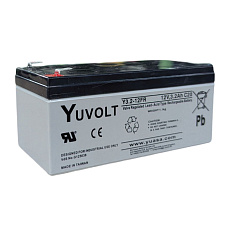 Baterie - YUVOLT Y3.2-12FR (12V; 3,2Ah; faston F1-4,7mm; životnost 3-5let) Baterie - YUVOLT Y3.2-12FR (12V; 3,2Ah; faston F1-4,7mm; životnost 3-5let)