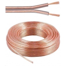 PremiumCord Kabely na propojení reprosoustav 100% CU měď 2x1,5mm 25m PremiumCord Kabely na propojení reprosoustav 100% CU měď 2x1,5mm 25m