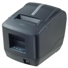 Birch CP-Q1 Pokladní tiskárna s řezačkou, USB+RS232+LAN, černá, tisk v českém jazyce