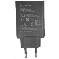 Zebra Wall Adapter, USB-C, EU Zebra Wall Adapter, USB-C, EU