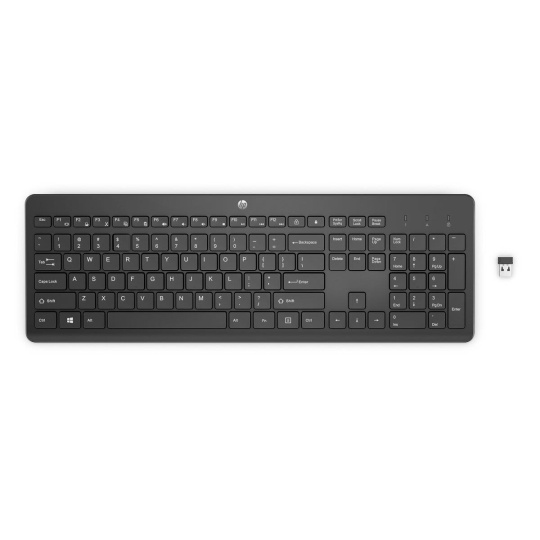 HP 230 Wireless Keyboard  - bezdrátová klávesnice CZ/SK lokalizace