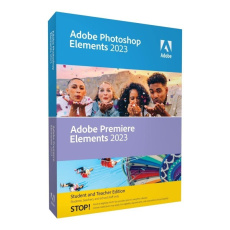 Adobe Photoshop & Adobe Premiere Elements 2023 CZ WIN STUDENT&TEACHER Edition BOX
