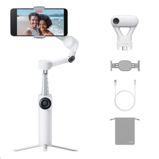 Insta360 Flow 2 AI Tracker Bundle (bílá) Insta360 Flow 2 AI Tracker Bundle (bílá)