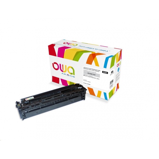 OWA Armor toner pro HP Color Laserjet Pro 200 M251, M276, 2400 Stran, CF210X, černá/black