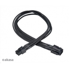 AKASA kabel FLEXA V6 prodloužení k 6pin VGA PSU, 40cm