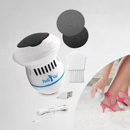 PediVac - odstraňovač zrohovatělé kůže s funkcí odsávání PediVac - odstraňovač zrohovatělé kůže s funkcí odsávání