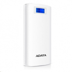 ADATA PowerBank P20000D - externí baterie pro mobil/tablet 20000mAh, 2,1A, bílá ADATA PowerBank P20000D - externí baterie pro mobil/tablet 20000mAh, 2,1A, bílá