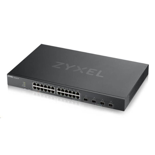 Zyxel XGS1935-28 28-port Smart Managed Switch, 24x gigabit RJ45, 4x 10GbE SFP+