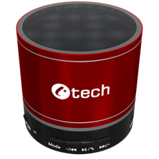 BAZAR - C-TECH repro SPK-08R, bluetooth, červená, poškozený obal BAZAR - C-TECH repro SPK-08R, bluetooth, červená, poškozený obal