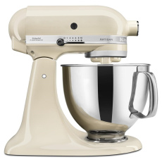 KitchenAid Artisan 5KSM125BAC Kuchyňský robot - 10 rychlostí, planetární systém, celokovová konstrukce, mandlová KitchenAid Artisan 5KSM125BAC Kuchyňský robot - 10 rychlostí, planetární systém, celokovová konstrukce, mandlová