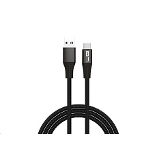 WG - Datový kabel Type-C na USB-A, 2 metry, 3 A, černá WG - Datový kabel Type-C na USB-A, 2 metry, 3 A, černá