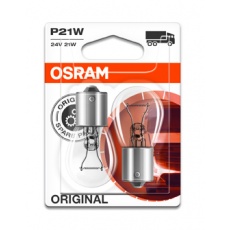 OSRAM autožárovka P21W STANDARD 24V 21W BA15s (Blistr 2ks) OSRAM autožárovka P21W STANDARD 24V 21W BA15s (Blistr 2ks)