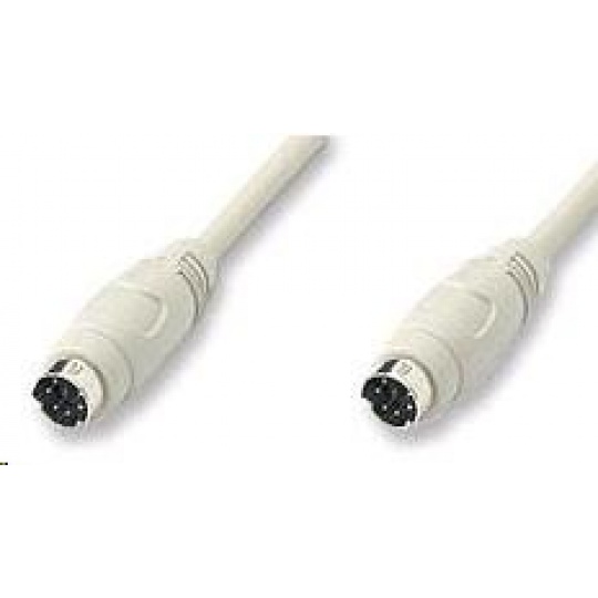 PREMIUMCORD Kabel PS/2(M) - PS/2(M) 1,8m (k přepínačům)