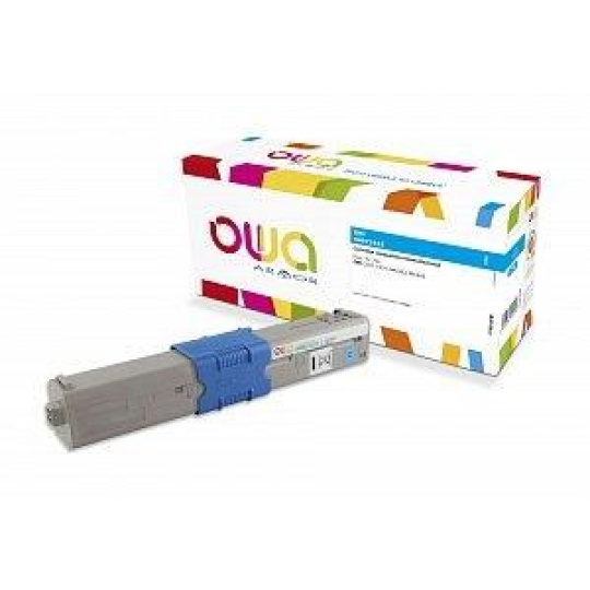 OWA Armor toner pro OKI C301, C321, MC332, MC342, 1500p, 44973535, modrá/cyan