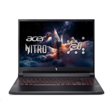 ACER NTB Nitro V 16 AI (ANV16-42-R70Q),R5 AI 240,16"WUXGA,16GB,1TB SSD,RTX 3050,Linux,Black
