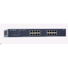Netgear JGS516PE ProSAFE Gigabit PoE Plus Switch, 16x gigabit RJ45, z toho 8x PoE 802.3af, 85W PoE budget Netgear JGS516PE ProSAFE Gigabit PoE Plus Switch, 16x gigabit RJ45, z toho 8x PoE 802.3af, 85W PoE budget