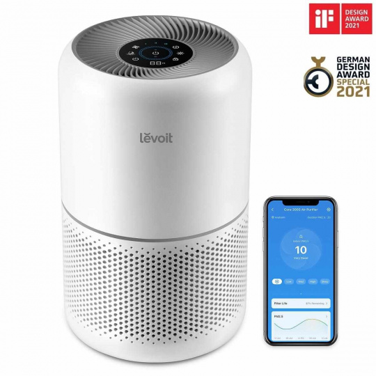 BAZAR - Levoit Core300S SMART - Inteligentní čistička vzduchu - Poškozený obal