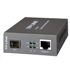 TP-Link MC220L - Fiber media konvertor 1000Base-LX(SX,LH) - RJ45/SFP (mini-gbic), 10km, BAZAR - z opravy