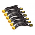 APC Power Cord Kit (6 ks), Locking, C13 to C14, 0.6m