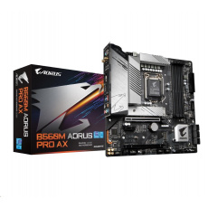 BAZAR-GIGABYTE MB Sc LGA1200 B560M AORUS PRO AX, Intel B560, 4xDDR4, 1xDP, 1xHDMI, WI-FI, mATX-po opravě(holá) BAZAR-GIGABYTE MB Sc LGA1200 B560M AORUS PRO AX, Intel B560, 4xDDR4, 1xDP, 1xHDMI, WI-FI, mATX-po opravě(holá)