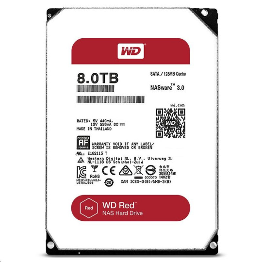 BAZAR - WD RED PLUS NAS WD80EFZZ 8TB SATAIII/600 128MB cache CMR BAZAR - WD RED PLUS NAS WD80EFZZ 8TB SATAIII/600 128MB cache CMR