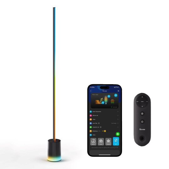 BAZAR - Govee RGBICWW Floor Lamp 2 RGBICWW Matter + ovladač - Poškozený obal (Komplet)