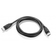 LENOVO kabel DisplayPort to DisplayPort Cable - přenos signálu přes DP, 1,8m