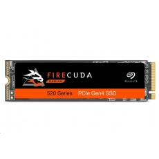SEAGATE SSD 2TB FIRECUDA 520, M.2 2280, PCIe Gen4 x4, NVMe 1.3, R:5000/W:4400MB/s