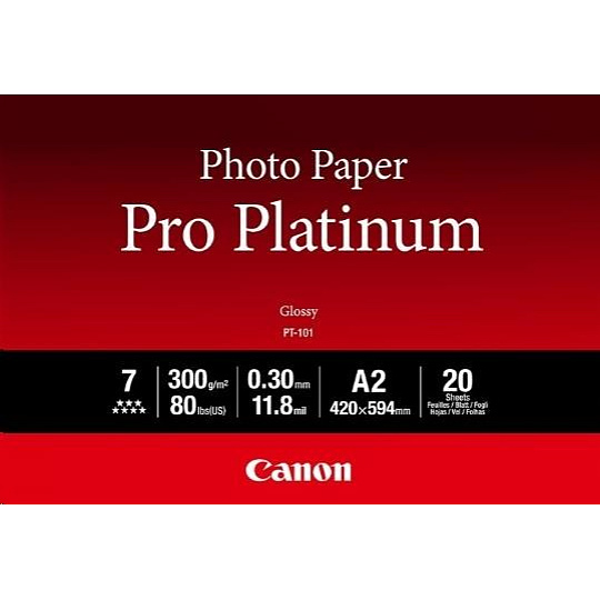 Canon fotopapír Premium Fine Art Smooth, FA-SM2, matný, A2, 310 g/m, 20 ks