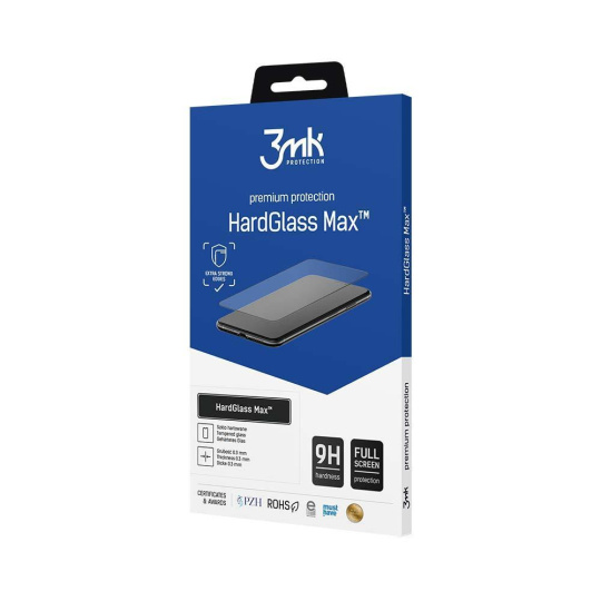 3mk tvrzené sklo HardGlass MAX pro Huawei P30 Pro, černá