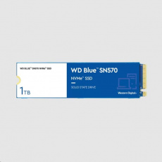 WD BLUE SSD NVMe 1TB PCIe SN 570, Gen3 8 Gb/s, (R:3500, W:3000MB/s) WD BLUE SSD NVMe 1TB PCIe SN 570, Gen3 8 Gb/s, (R:3500, W:3000MB/s)