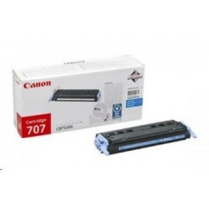 Canon TONER CRG-707C azurová pro i-Sensys LBP5000, LBP5100  (2 000 str.)