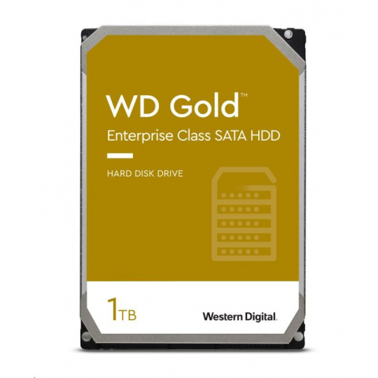 WD GOLD WD1005FBYZ 1TB SATA/ 6Gb/s 128MB cache 7200 ot., CMR, Enterprise