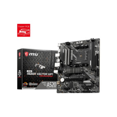 MSI MB Sc AM4 MAG A520M VECTOR WIFI, AMD A520, 2x DDR4, WiFi, 1x DP, 1x HDMI, m-ATX