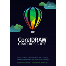 CorelDRAW Graphics Suite 365 dní pronájem licence (51-250) Lic ESD