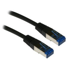 XtendLan patch kabel Cat6A, SFTP, LSFRZH, 1m, černý