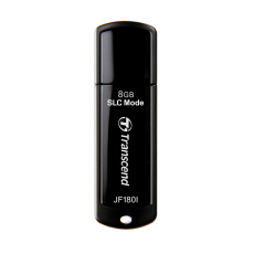 TRANSCEND Flash Disk 8GB JetFlash JF180I, SLC, USB 3.0 (R:155/W:135 MB/s), wide-temp, černá