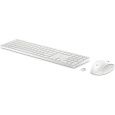 HP 655 Wireless Mouse and Keyboard CZ-SK White