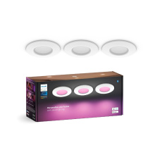 PHILIPS Hue bodové světlo WACA Slim S. 1000lm, 8,3W, bílá - MULTIPACK 3ks