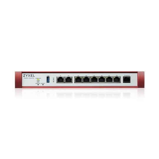 Zyxel USG FLEX 200 H, User-definable ports with 2*2.5G & , 6*1G, USB  with 1 YR Entry Defense Pack