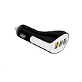 WG - Autonabíječka 3x USB-A, total 7.0 A ( QC 3,0 A + 2.0 A + 2.0 A ), černá