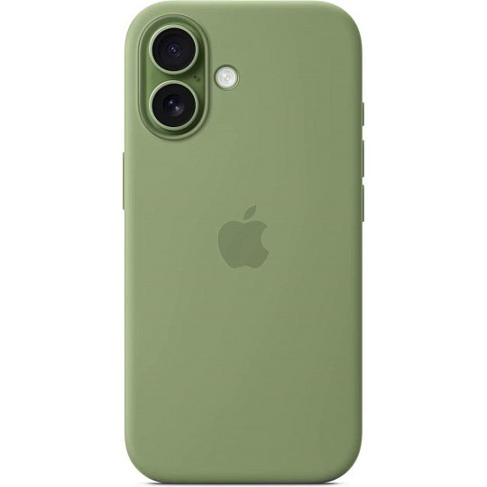 Apple iPhone 17 Silicone Case with MagSafe - Light Moss Apple iPhone 17 Silicone Case with MagSafe - Light Moss