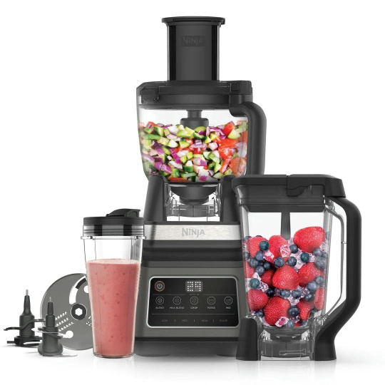NINJA BN800EU Mixér s Auto-iQ, Mixér + Smoothie + Sekáček