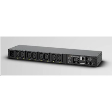 CyberPower Rack PDU, Switched & Metered, 1U, 16A, (8)C13, IEC-320 C20 CyberPower Rack PDU, Switched & Metered, 1U, 16A, (8)C13, IEC-320 C20
