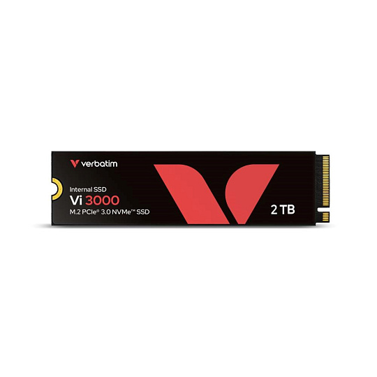 VERBATIM SSD Vi3000 Internal PCIe NVMe M.2 SSD 2TB , W 3000/ R 3300 MB/s