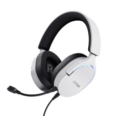 TRUST Herní sluchátka GXT 490W FAYZO, USB, bílá TRUST Herní sluchátka GXT 490W FAYZO, USB, bílá