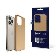 3mk Hardy Silicone MagCase pro Apple iPhone 15 Pro, Dark Gold 3mk Hardy Silicone MagCase pro Apple iPhone 15 Pro, Dark Gold