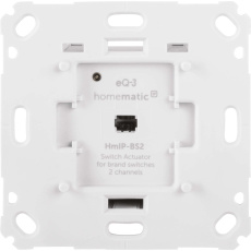 Homematic IP spínací akční člen dvoukanálový - 6A, zápustná montáž, IP20, maximálně 1380 W Homematic IP spínací akční člen dvoukanálový - 6A, zápustná montáž, IP20, maximálně 1380 W