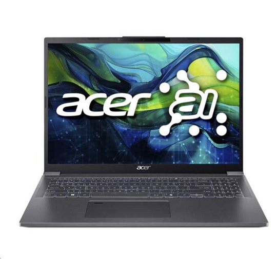 ACER NTB Aspire 16 (A16-71M-56X9),Ultra 5 125H,16" 1920x1200,16GB,512GB SSD,Arc,Linux,Steel Gray